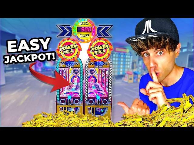 This Once in a Lifetime Arcade GLITCH Won Me THOUSANDS Of Tickets!