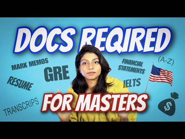 DOCUMENTS REQUIRED FOR MS|UNIVERSITY APPLICATIONS ||MY EXPERIENCE||A-Z ALL DOCS||TELUGUVLOG|MS