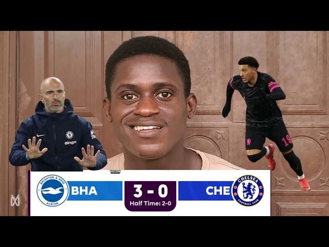 CHELSEA BEATEN TWICE BY BRIGHTON Brighton 3 Chelsea 0 #chelseafans #chelseafc #cfc #football