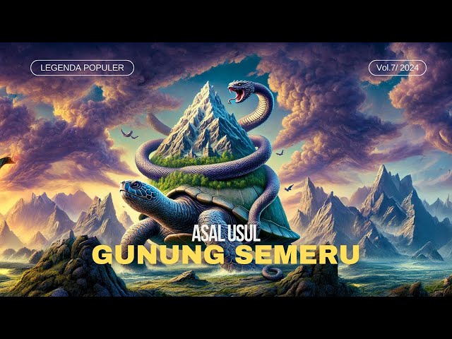 Asal Usul Gunung Semeru | Cerita Rakyat Jawa Timur | Kisah Nusantara Indonesia @LegendaPopulers