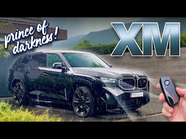 NEW BMW XM (653 hp) - POV drive & full walkaround!