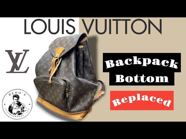 Louis Vuitton Backpack, bottom replacement