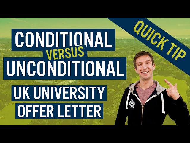 Conditional and Unconditional Offers for Study in UK – Cardiff Met International Quick Tip