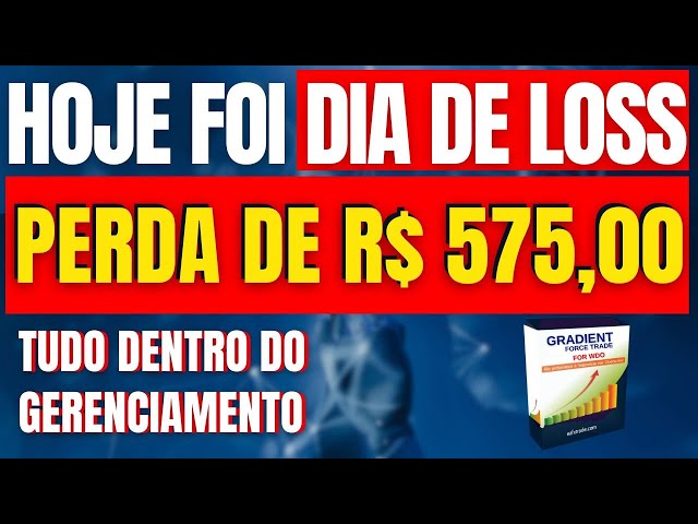 Gradiente Linear Eafxtrade para WDO: Um Dia de Prejuízo! Será que Vale a Pena?