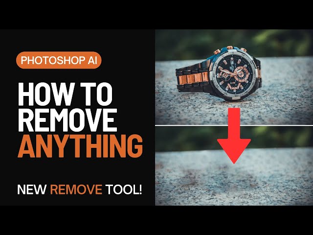 Photoshop A.I. - NEW Remove Tool - Remove Any Object Or Person In SECONDS!