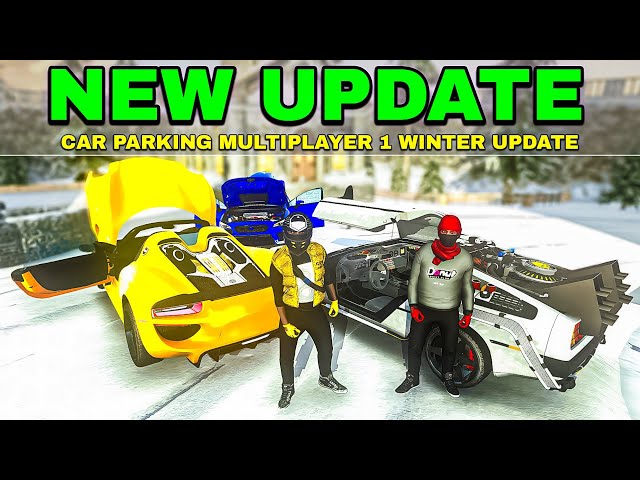 CRAZY NEW UPDATE for Car Parking Multiplayer | New Winter Map | New Cars | Clothes and More