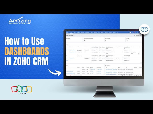 Master the Art of Creating and Customizing Dashboards in Zoho CRM