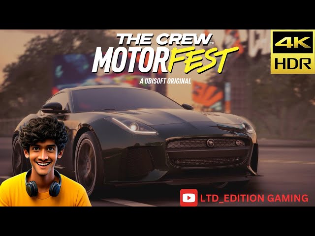 THE CREW MOTORFEST | JAGUAR SVR | LOGITECH G29 Racing wheel | 4K 60FPS (PS5) #automobile #car