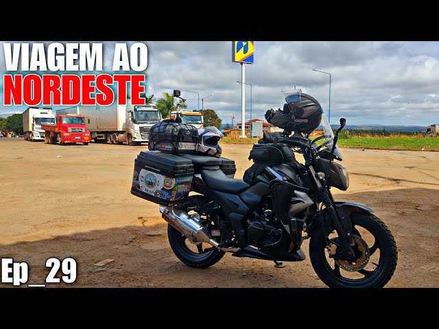 Ep_29 UM DOS MOMENTOS MAIS DIFÍCEIS DA VIAGEM 💔😥 ESSE DIA CHEGOU 😔 VIAGEM DE MOTO PARA O NORDESTE