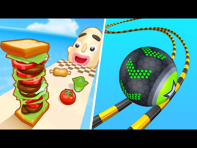 Sandwich Runner Games .. Sandwich Run, Going Balls, Spill It, Help Me Puzzle, Smash to Draw