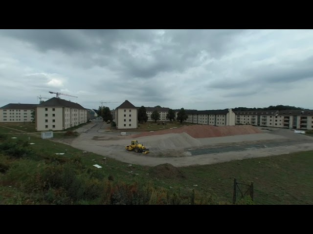 Construction at Pioneer Kaserne (Hanau Germany) in VR, Sept 2019