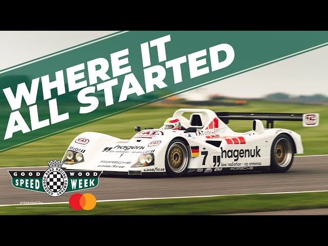 Tom Kristensen reunited with his first Le Mans winner | Porsche WSC-95 | Goodwood SpeedWeek 2020