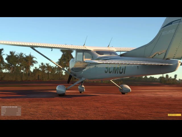 Cessna CT182T Skylane - Hog's Cay, Bahamas to Pittstown Point, Bahamas - MS Flight Sim