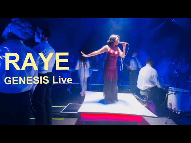 RAYE - Genesis. Live Exhibition at Hilton, London (full song)