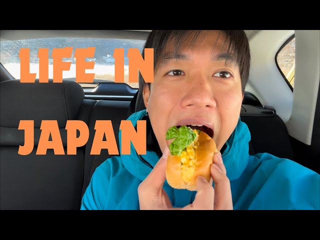 【VLOG】Weekend Vlog / Hike in Snow Mountain / Life in Japan