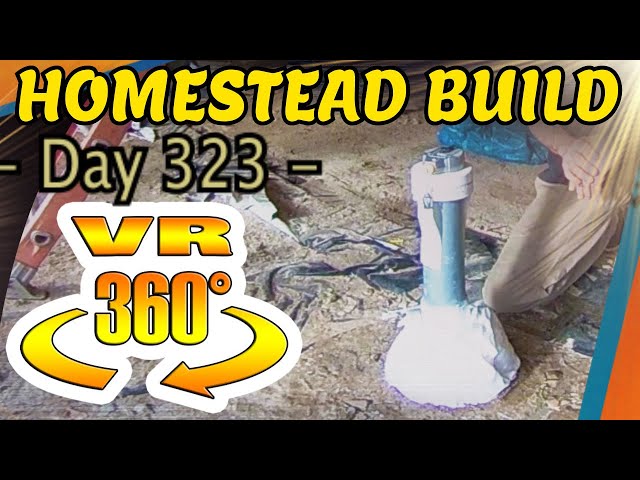 Homestead Building - Finding Final Floor Height Indirectly for Incoming Woodstove Air