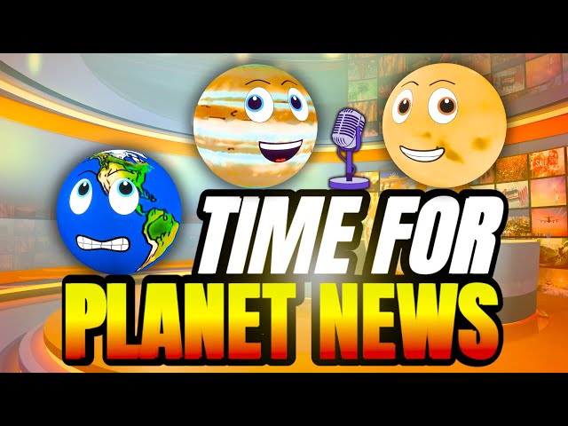 Planets for Kids | Planet News! | Solar System Learning | Space Video for Kids