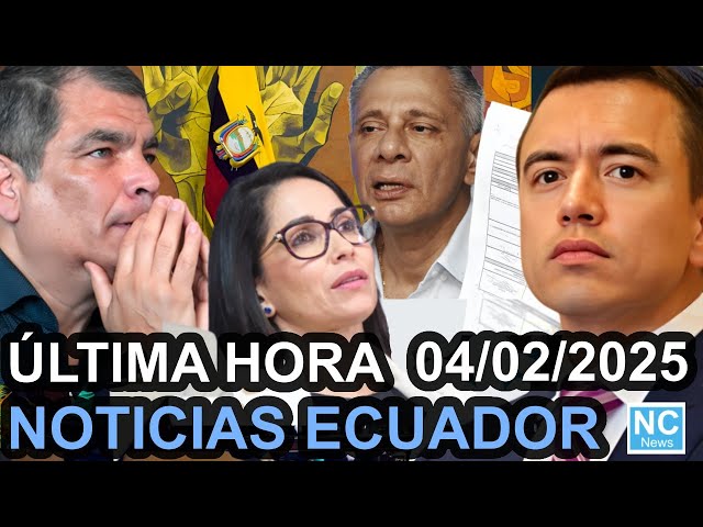 Noticias de Ecuador Hoy 03 de Febrero del 2025 Última Hora ¡Información Veraz! Al Descubierto