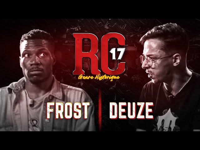 Rap Contenders 17 : Frost VS Deuzé