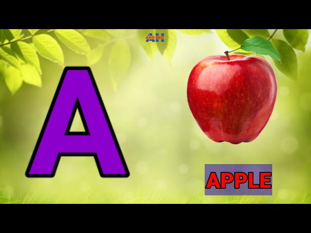 A for Apple, B for Ball | A to Z | ABC Alphabets #abcme #abc #abcd #abcdsongs @abchut