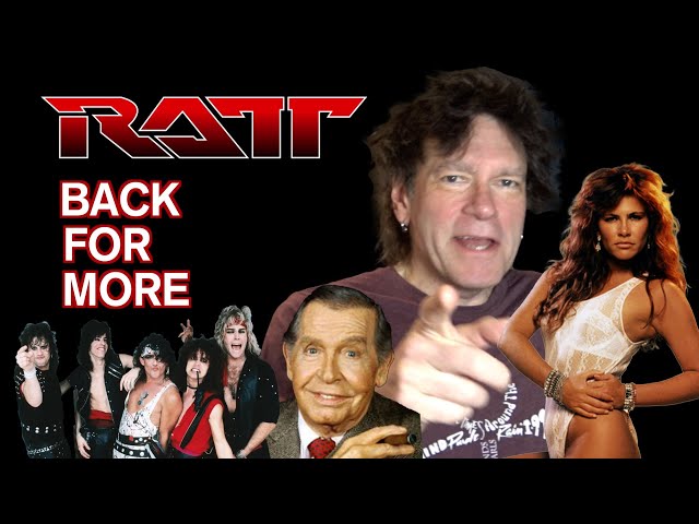 Why Milton Berle was in Ratt’s videos & more - Behind Back For More by Ratt with Strigl