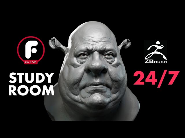 ZBrush Study Room - FlippedNormals - 24/7