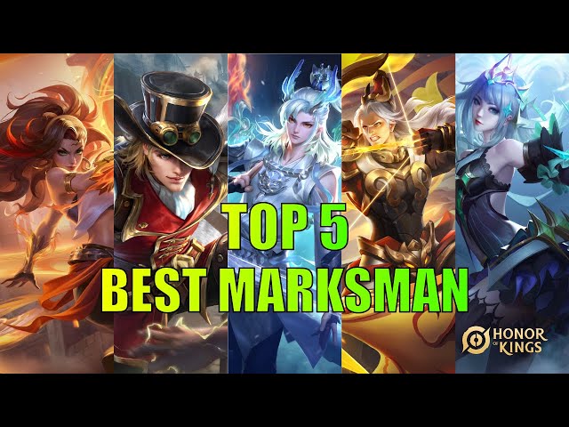 TOP 5 BEST MARKSMAN 2025!  Honor of Kings