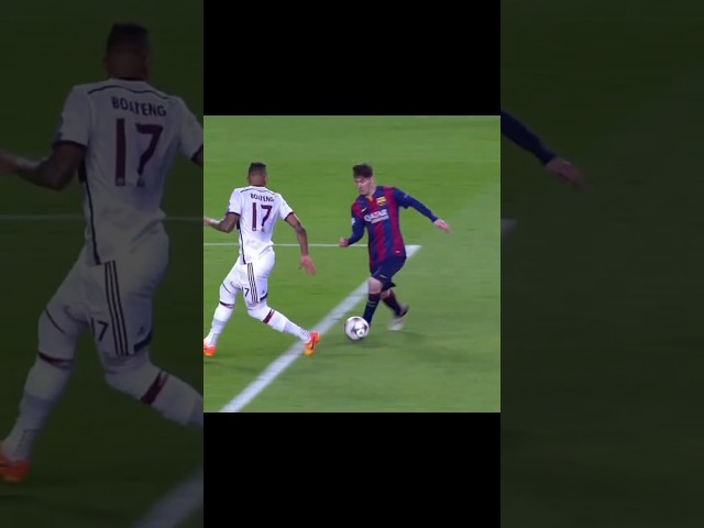 Messi vs Bayern | When Lionel Messi DROPPED Boateng 🔥