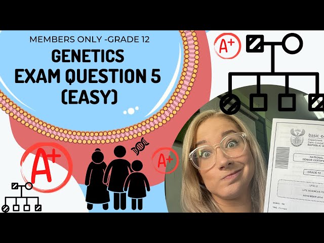 GENETICS: How to answer exam questions CORRECTLY | Q5 (EASY)