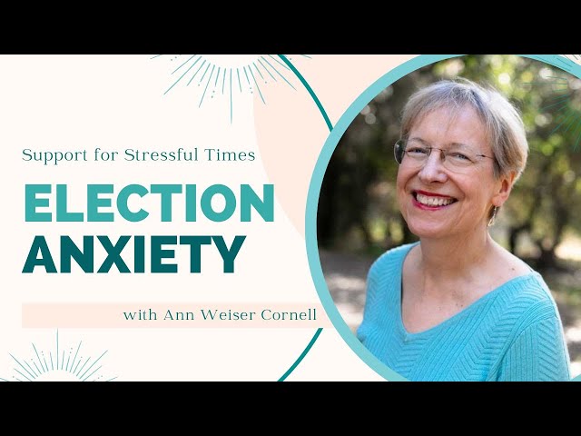 If You Have Election Anxiety - Support for Stressful Times