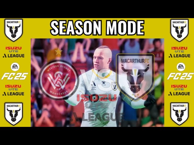 Season Mode | MacArthur Bulls FC | Rd 20 |