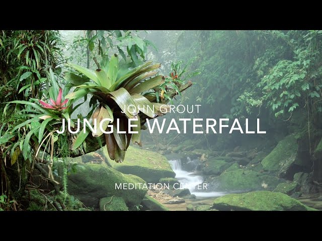 NATURE SOUNDS: Relaxing Nature Sound Of Jungle Waterfall (No Music)