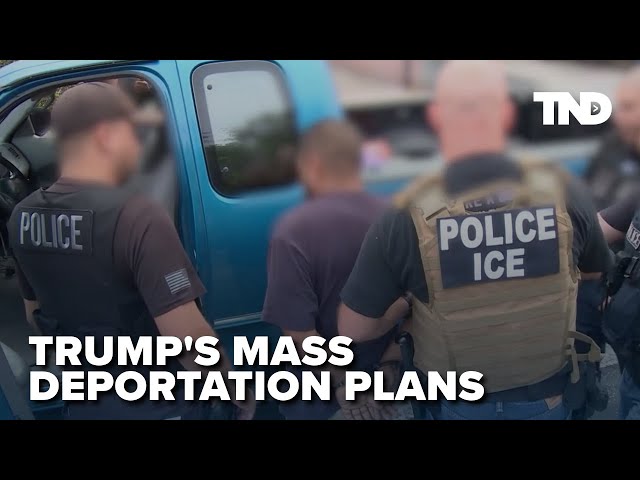 Mass deportation at the center of Trump immigration plans