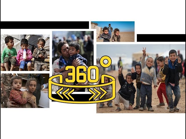 360 WION: Installing playgrounds for refugee children