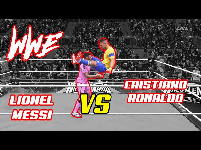 🔴 LIVE WWE Action: Ronaldo vs Messi Battle! 💪 #Ronaldo #Messi #WWE