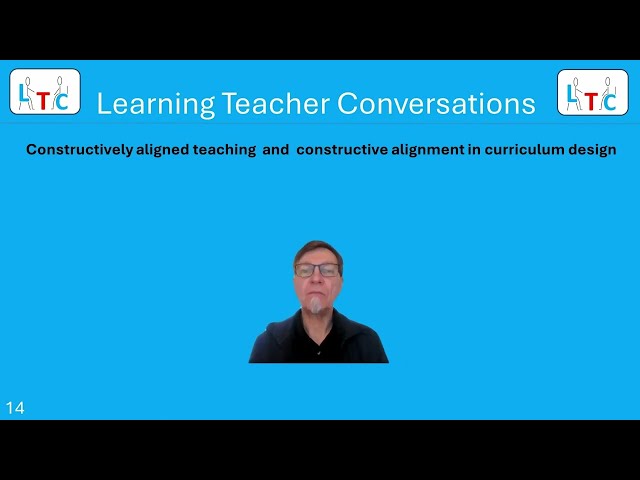 Constructively Aligned Teaching