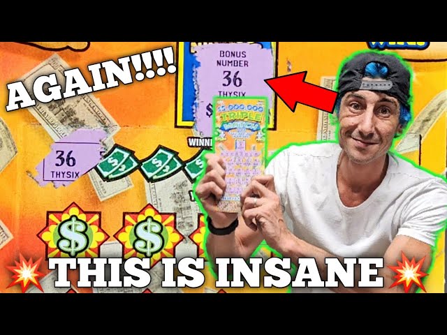 💥BIG WINNER💥 YOUR NOT GOING TO BELIEVE THIS!!! NEW $20 $5,000,000 TRIPLE MATCH🚀