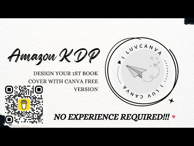 [Amazon KDP] Setup & Design your 1st book cover | Free Canva | Spend $0 | Step by Step