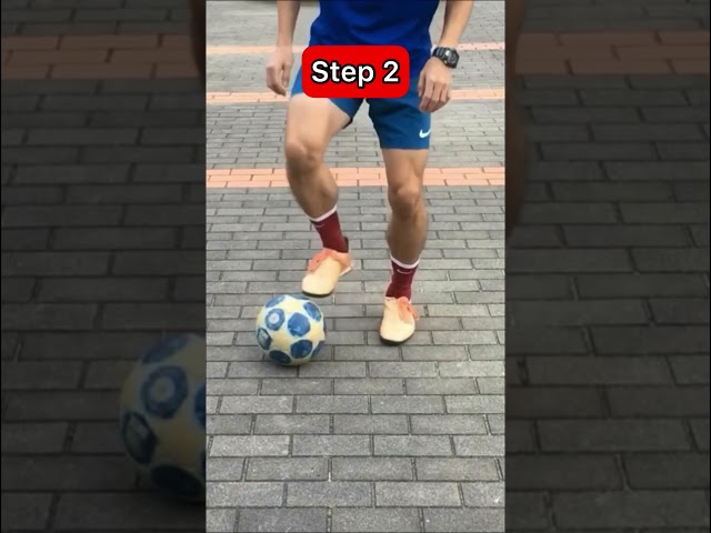 Learn Ground Moves (The Penguin 3) - Football Skill - Tutorial #shorts #footballskills #football