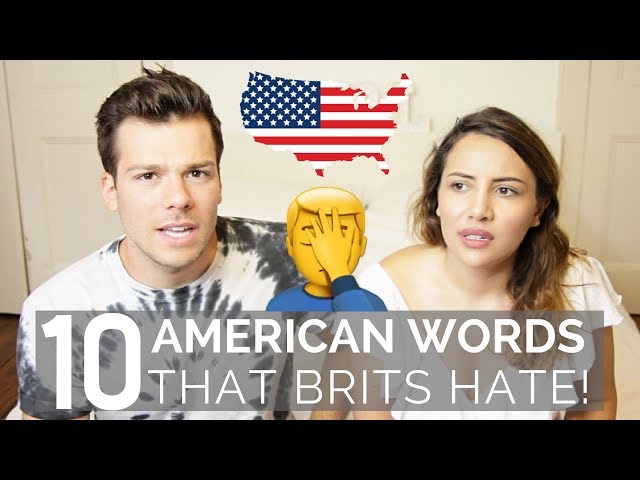 🇺🇸 American Words that British People HATE! 🇬🇧