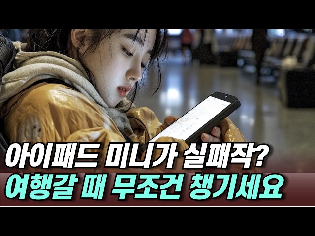 아이패드 미니 7세대, 특장점 1가지가 모든 단점을 엎어 버리는 이유