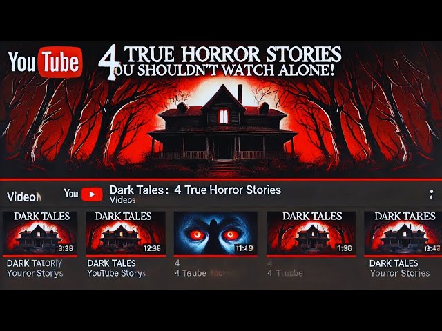 Dark Tales: 4 True Horror Stories You Shouldn’t Watch Alone! | Scary Stories