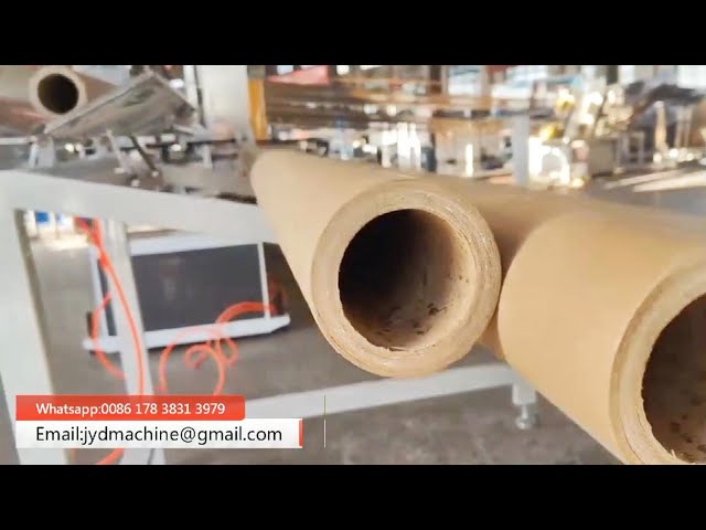 Automatic Kraft Spiral Paper Tube Making Machine 2025 New Design