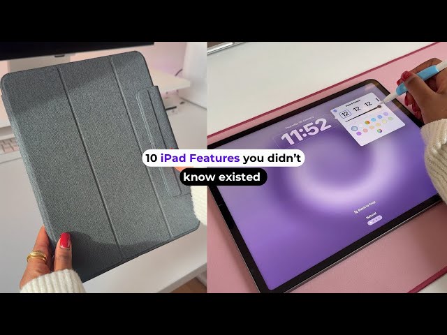 iPad features you didn't know existed ✍🏾 | NEW iPadOS 18 features, Apple Intelligence + more!