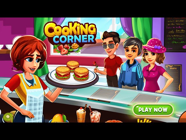 Cooking Corner #trailer 🍔🍟🍕