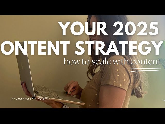 how to create a content strategy for your small business in 2025 | step-by-step guide & tips 🎥📲