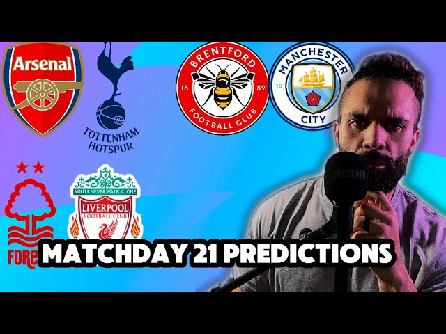 Predicting MATCHDAY 21 of the premier league 2024/25 season