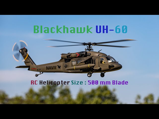 Blackhawk UH-60 Rc Helicopter