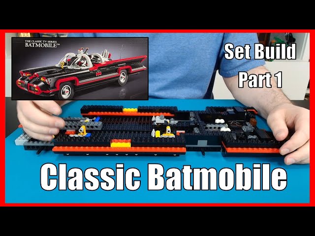 Classic Batmobile - Set build Part 1