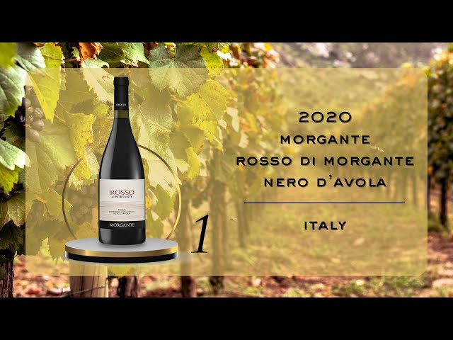 Wine #1: 2020 Morgante Rosso di Morgante Nero d'Avola